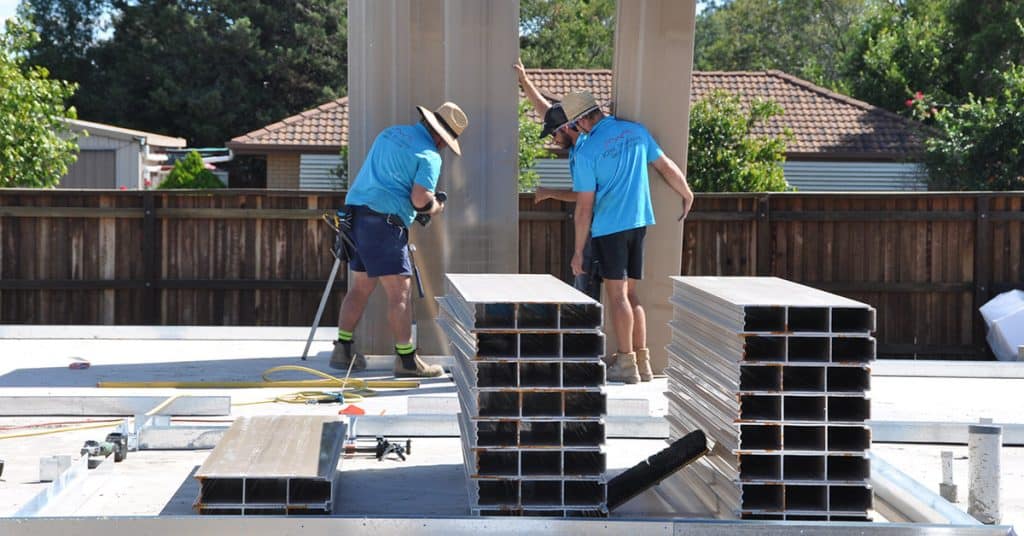 composite panels workers