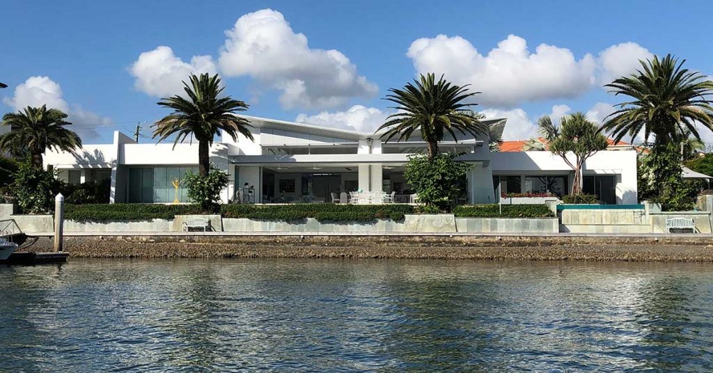 water front house design gold coast