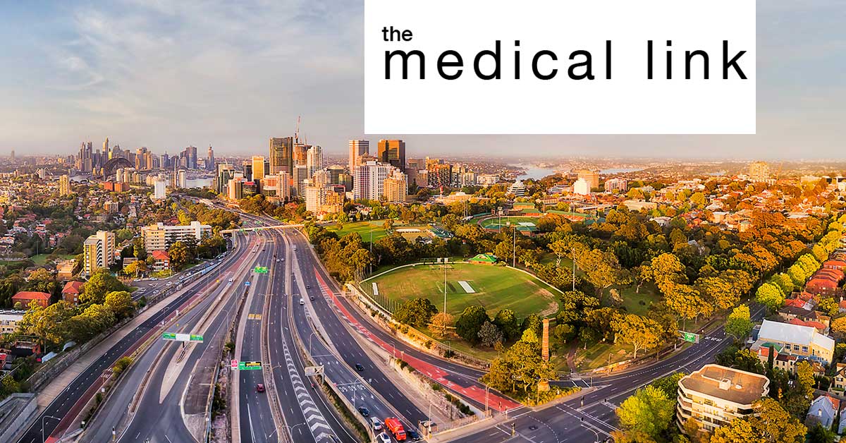 the medical link blog page cover