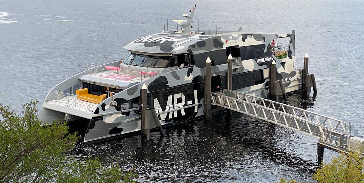 MR-1 specialised ferry service for MONA